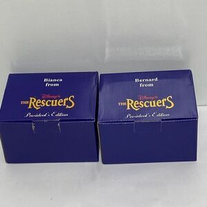 Disney Presidents Edition Bianca & Bernard The Mouse From The Rescuers  Christma